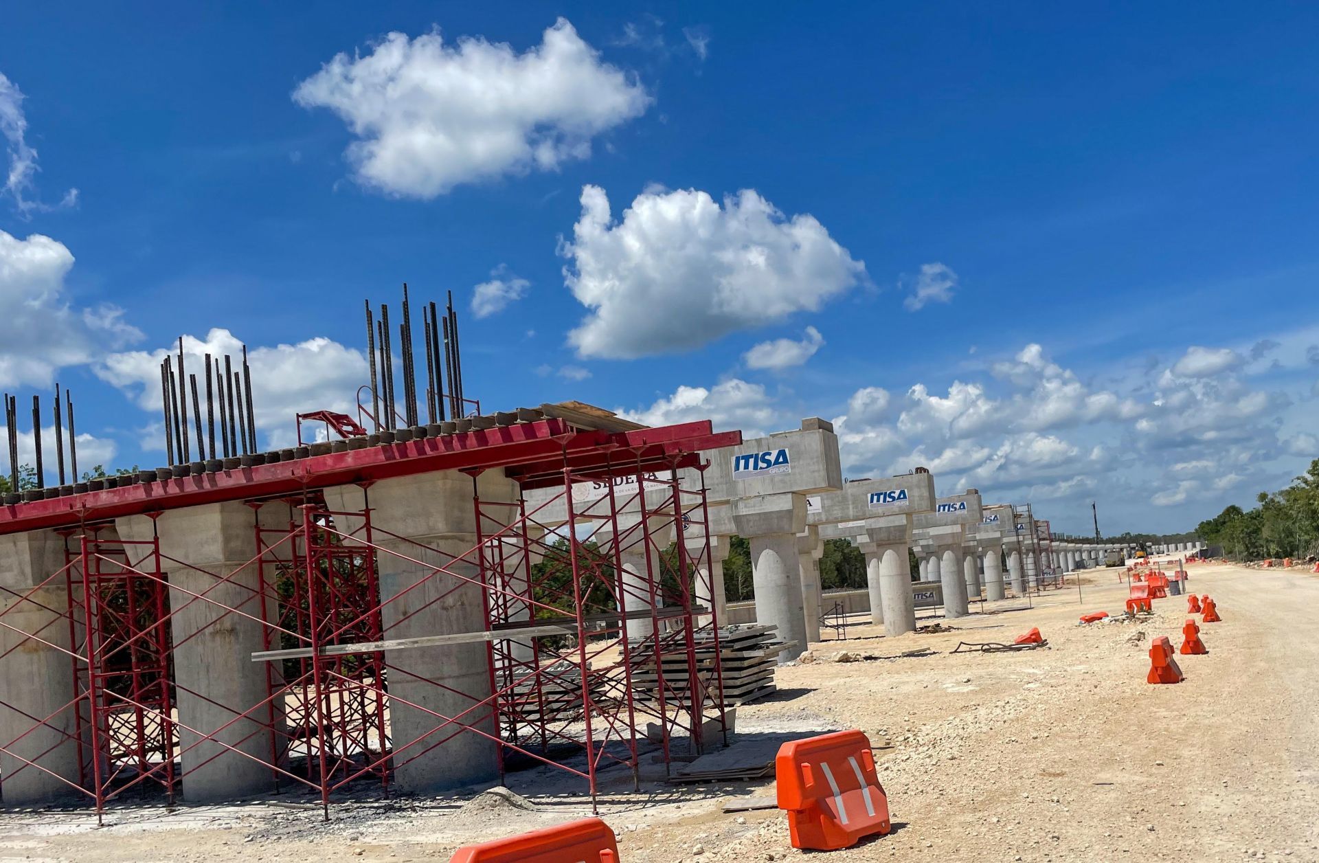 Construcción Tramo 5 del Tren Maya-4