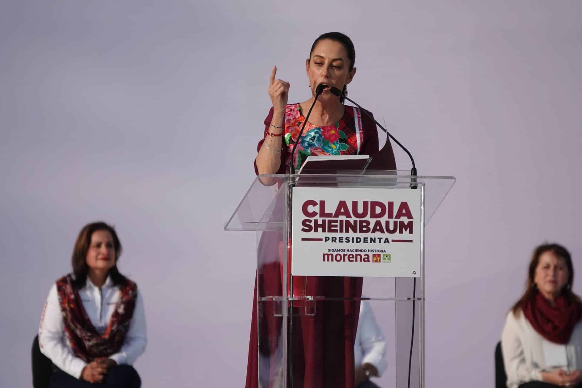 Claudia Sheinbaum, candidata a la presidencia de la República por parte de la coalición 