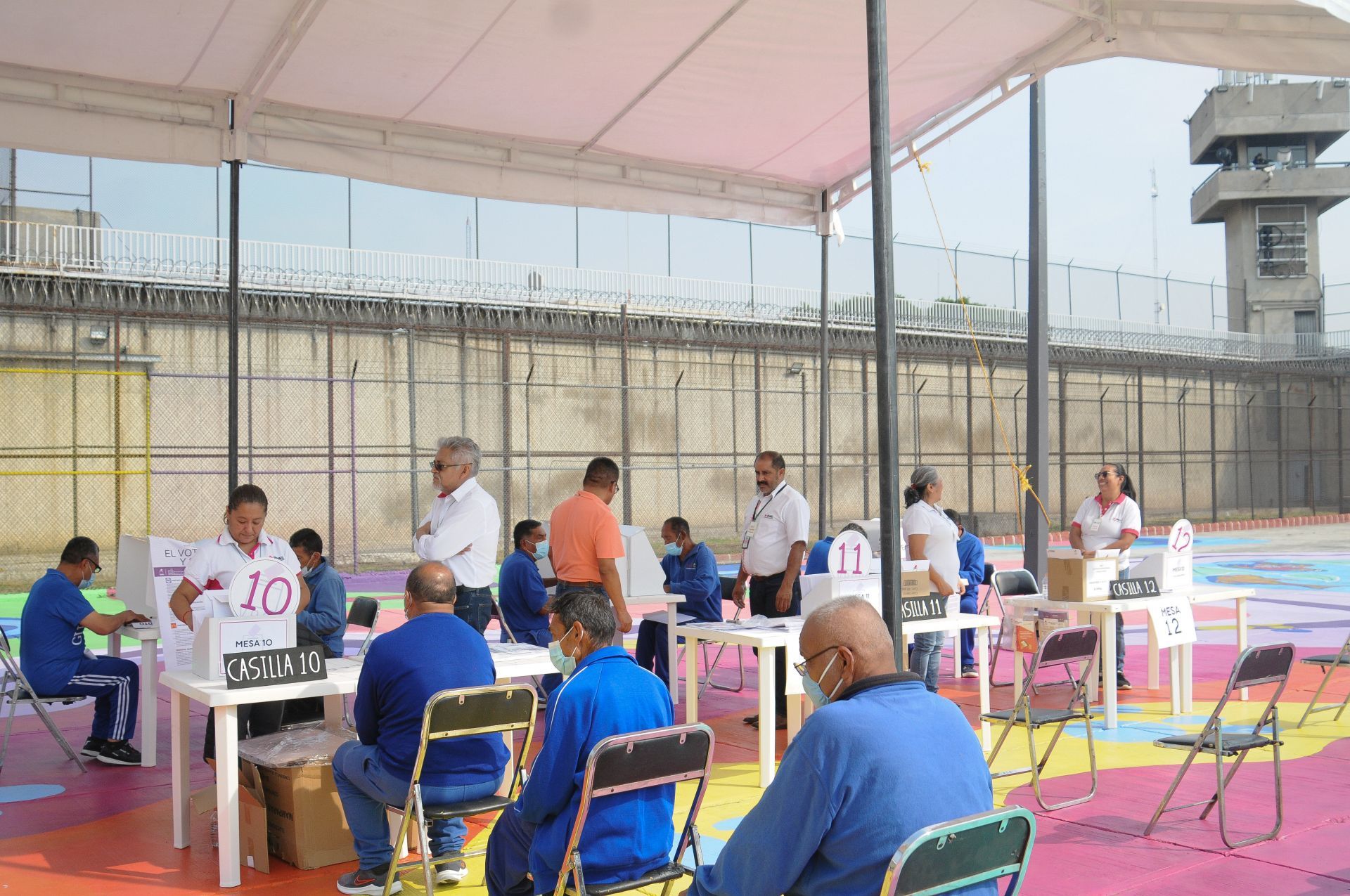 Votación para la Presidencia en Neza-Bordo. (Cuartoscuro)