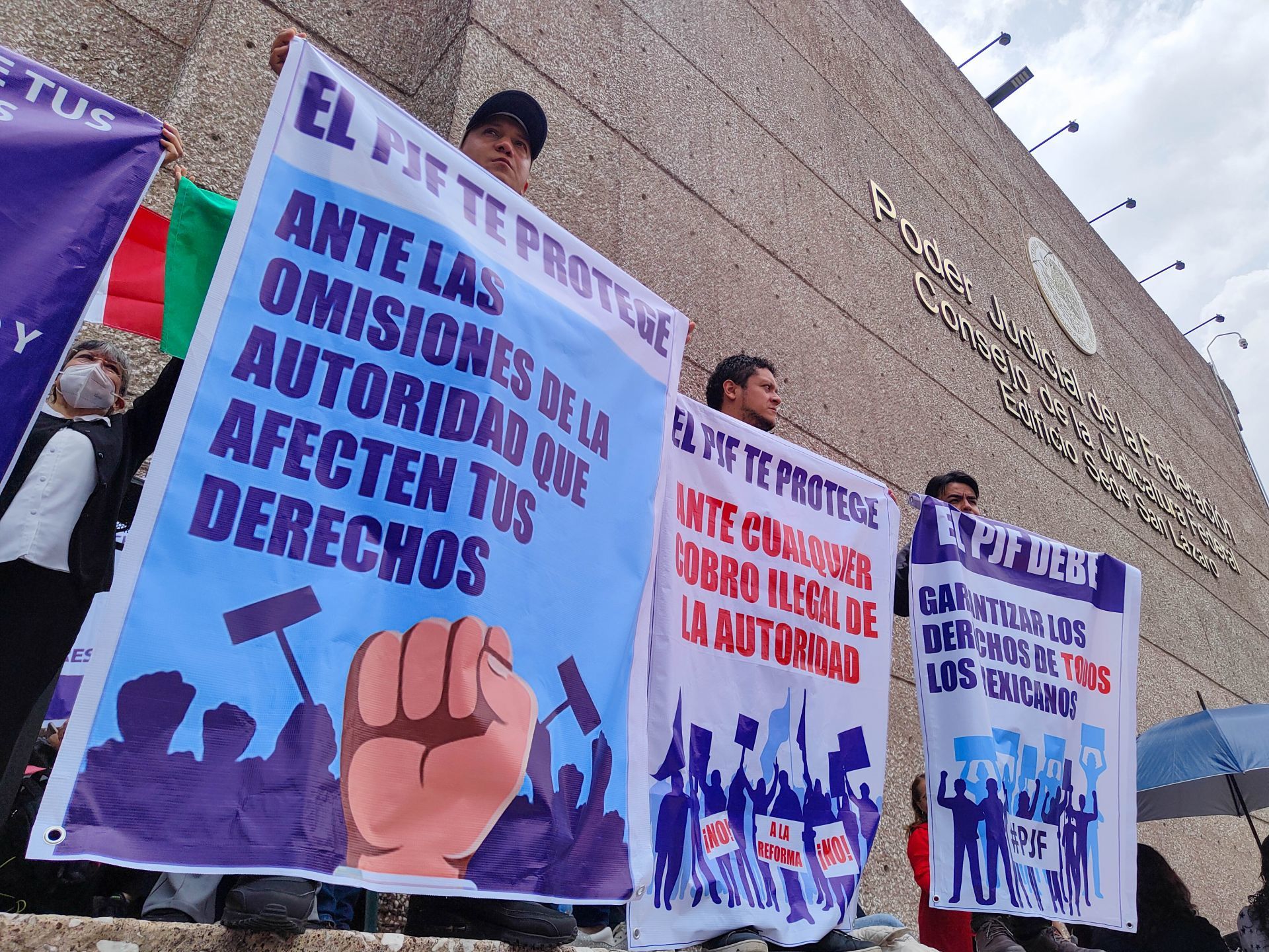 Paro Poder Judicial de la Federación. (Cuartoscuro)