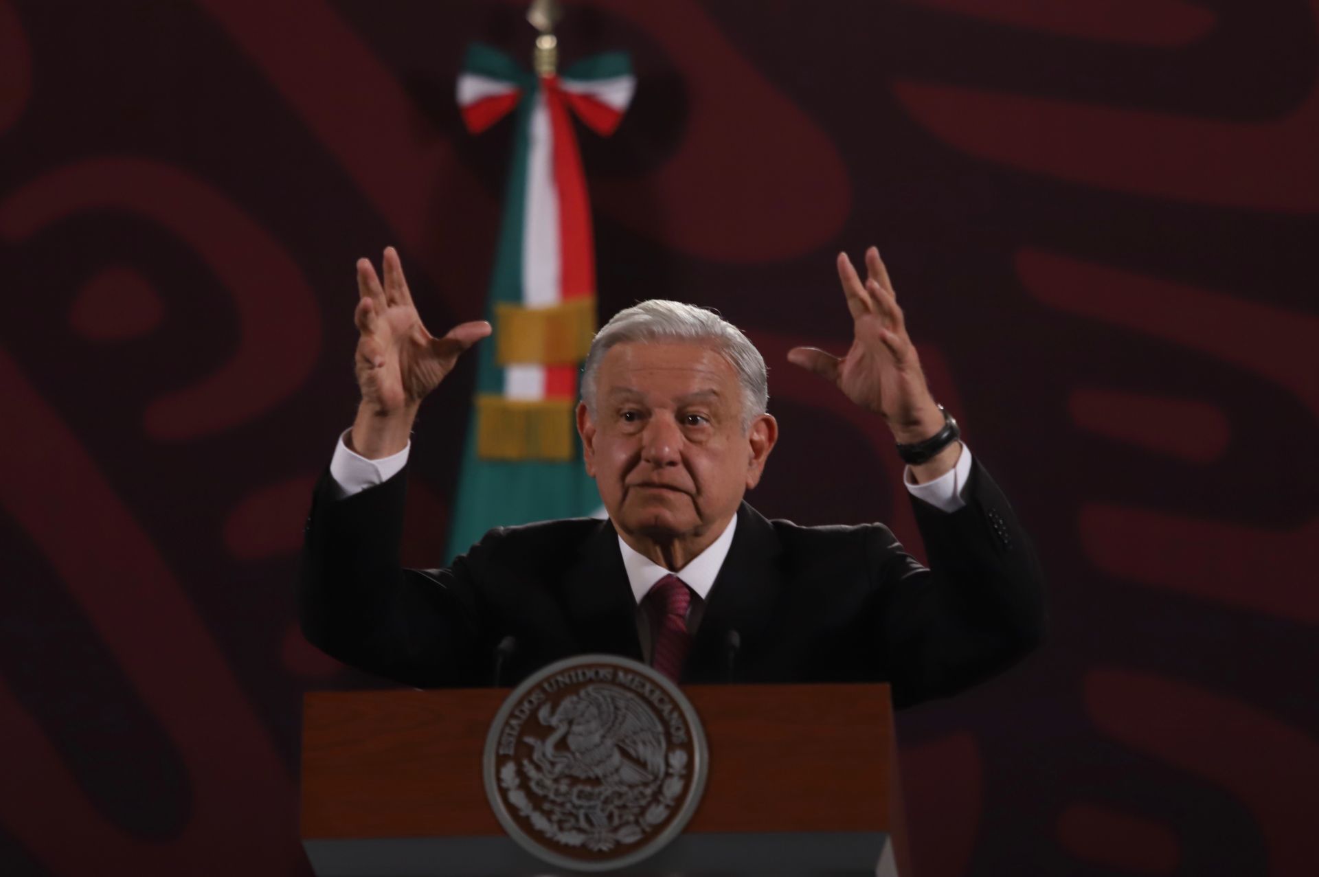 López Obrador volvió a arremeter contra la monarquía de España. (Cuartoscuro)