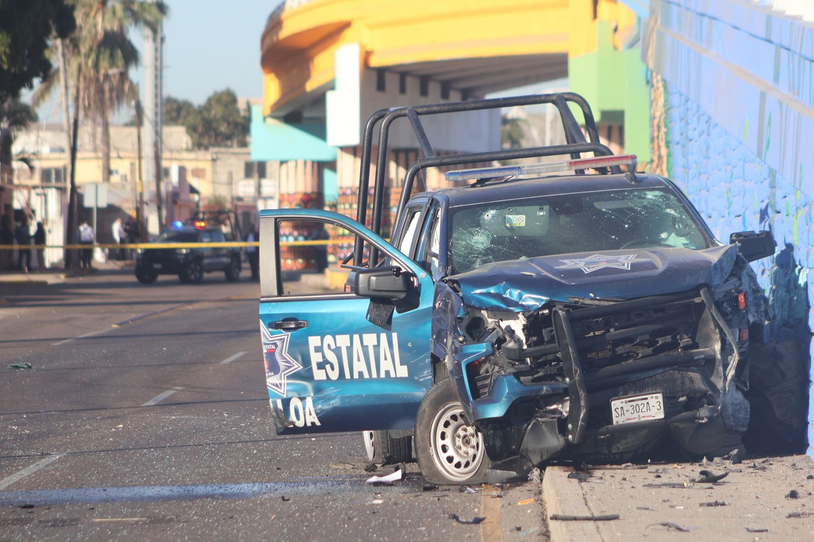 Emboscada a policía estatal de Sinaloa.