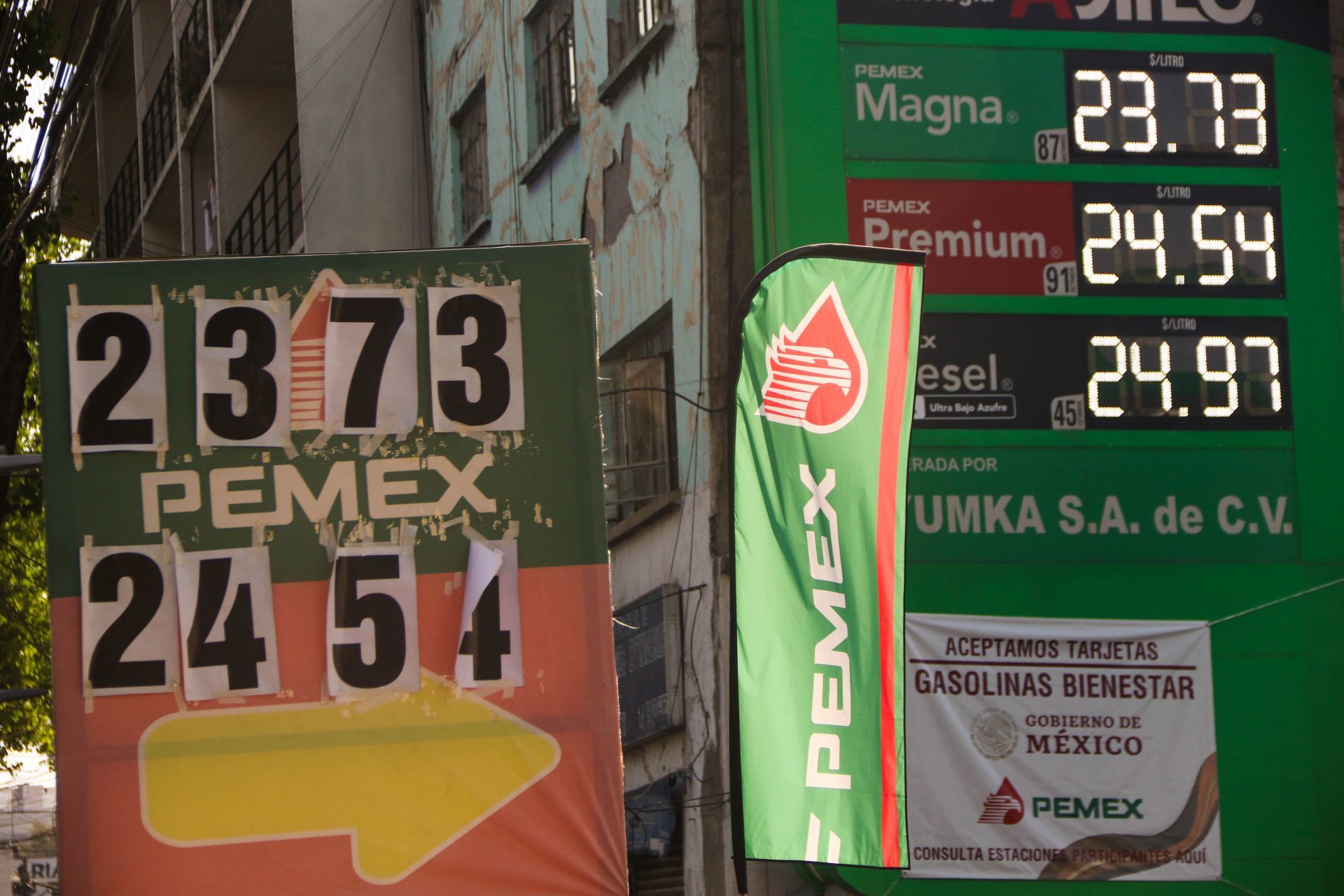 Aunque el aumento al precio de la gasolina acapara reflectores, el diésel también pegará al bolsillo de los mexicanos. (Cuartoscuro)