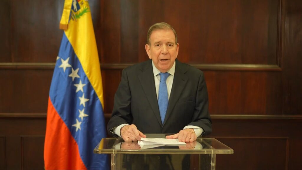 Edmundo González, presidente de Venezuela.