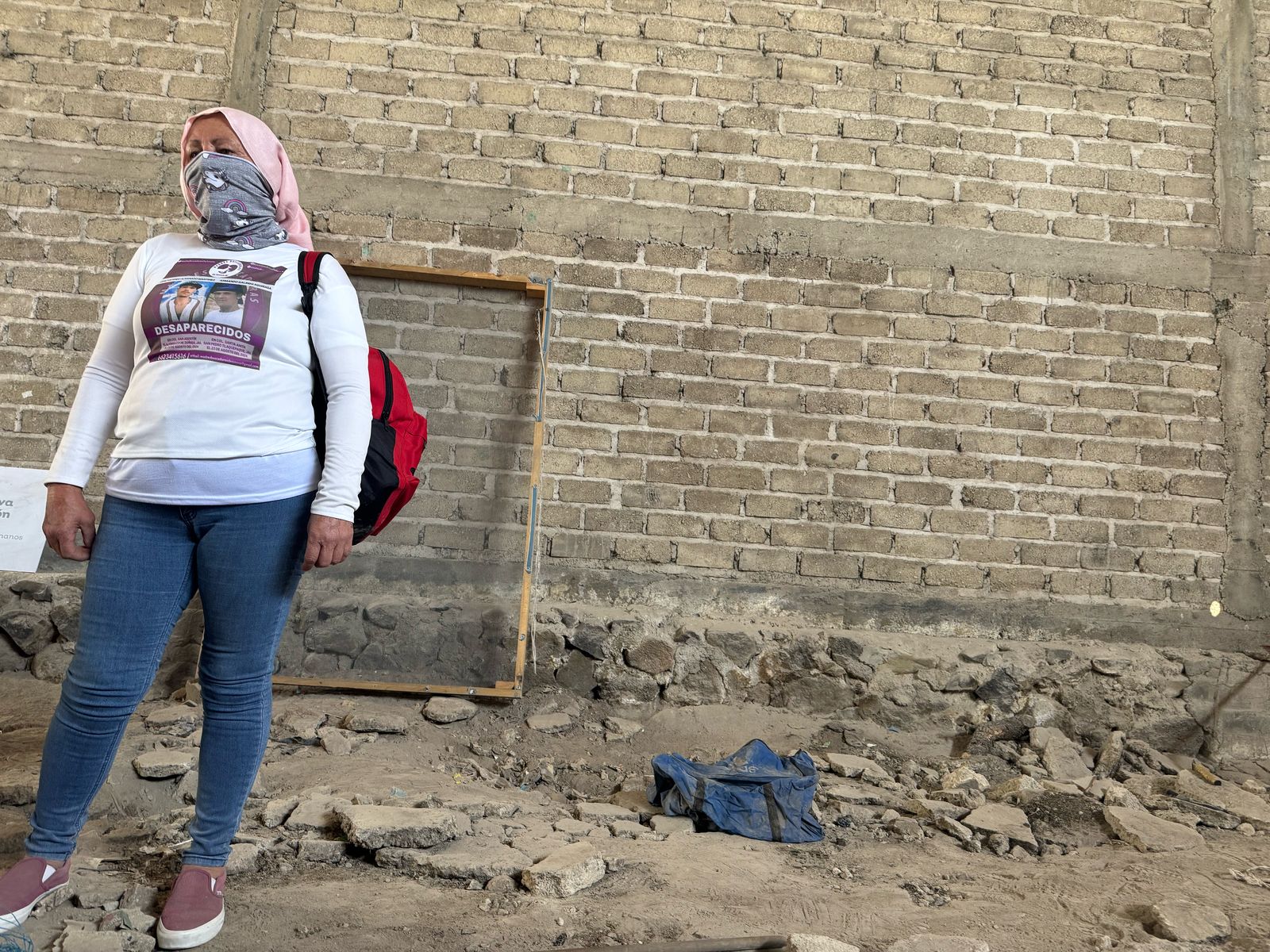 Madres buscadoras encuentran la escena del crimen contaminada. (Sandra Romandía)