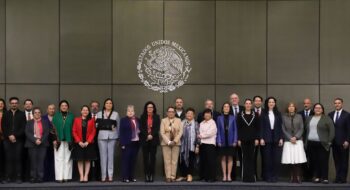 Parte del gabinete de Claudia Sheinbaum.