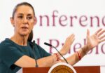 La presidenta Claudia Sheinbaum durante la mañanera. (Cuartoscuro)