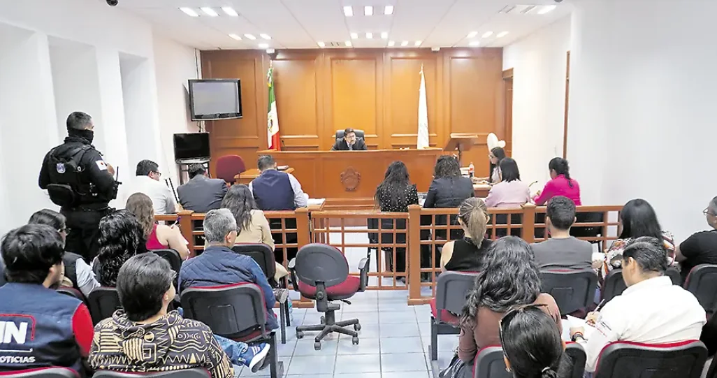 Audienia pública en tribunal de Zacatecas.