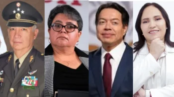 Ricardo Trevilla, Raquel Buenrostro, Mario Delgado y Jabnely Maldonado.