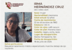 Irma Hernández murió de un infarto tras sufrir violencia.Irma Hernández murió de un infarto tras sufrir violencia.