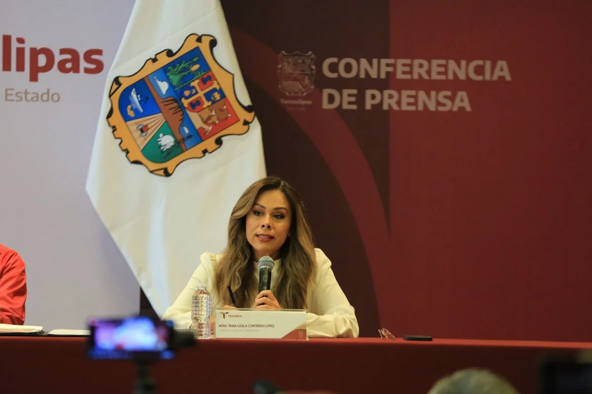 La presidenta electa del Poder Judicial de Tamaulipas, Tania Gisela Contreras López.