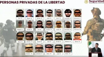 Los delincuentes entregados a Estados Unidos.