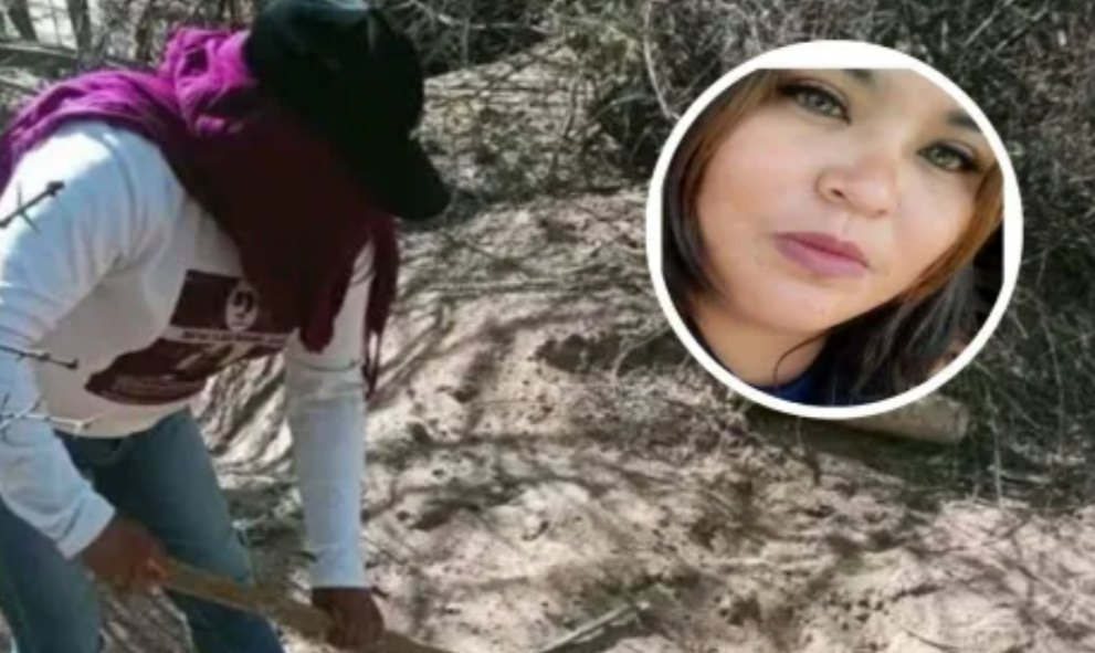Aída Karina Juárez y su hija desaparecida.