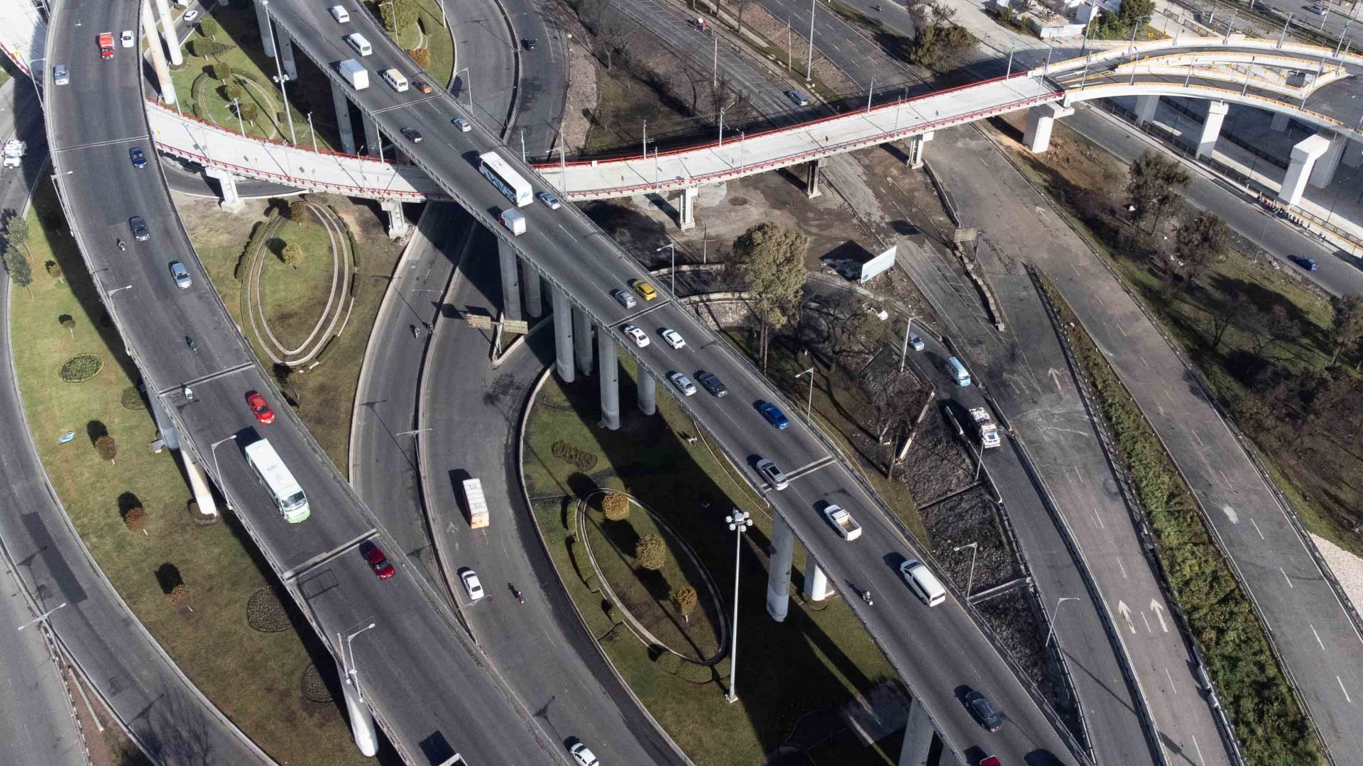 Puente de la Conocordia, un distribuidor vial que ha presentado múltiples accidentes.