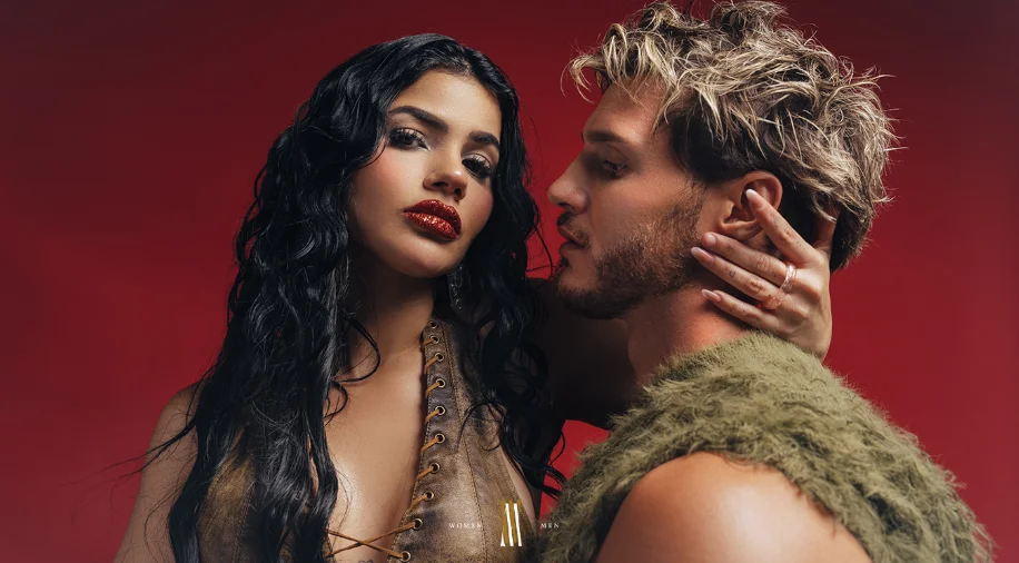 La influencer Mariana Ávila y el cantante argentino Fede Dorcaz.
