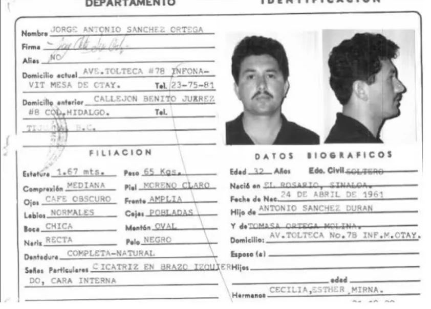 Jorge Antonio Sánchez Ortega.