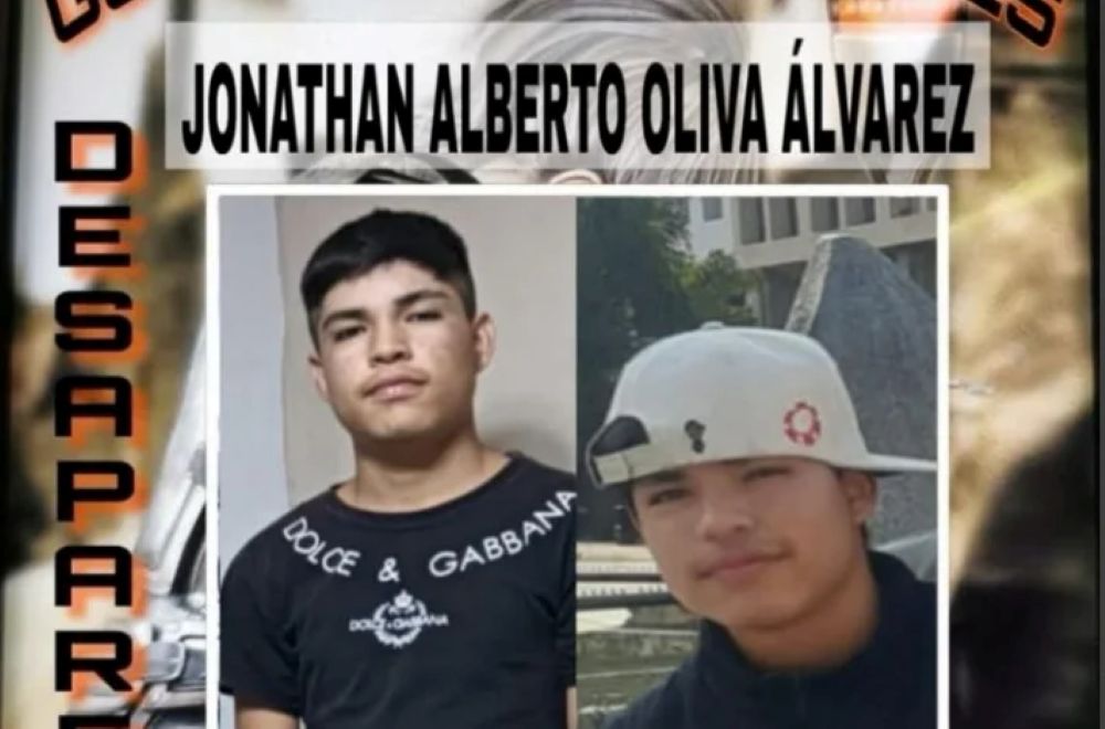 Jonathan, uno de los menores desaparecidos.