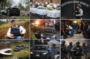 Los 10 hechos criminales que pintaron de rojo 2025.