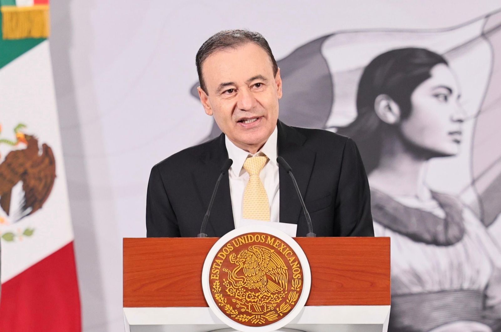 Alfonso Durazo, gobernador de Sonora.