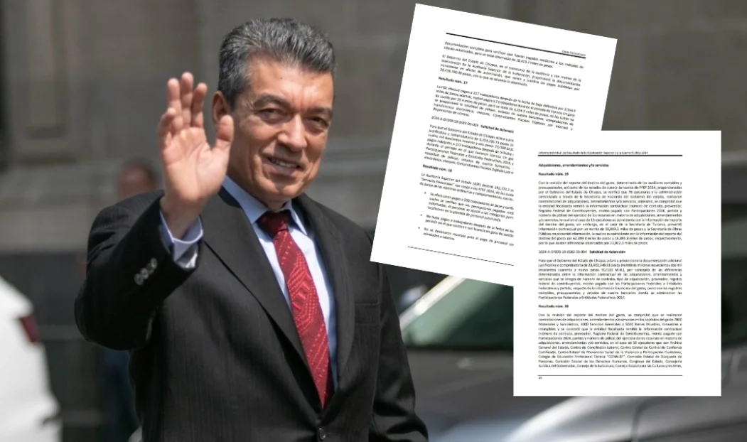 ASF descubre irregularidades millonarias en gobierno de Rutilio Escandón.