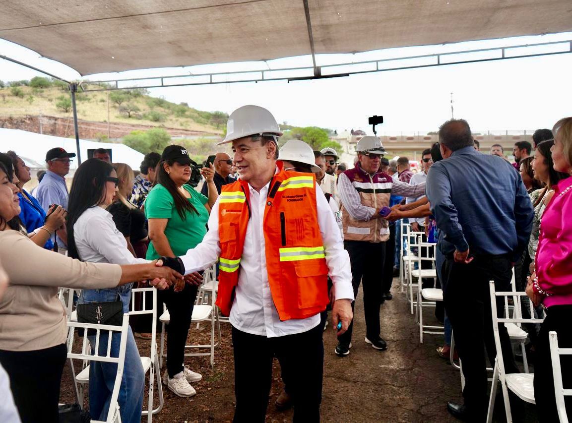 El gobernador Alfonso Durazo pone en marcha plan de infraestrutura hidráulica.