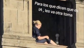 Surgen más videos de la mujer en Palacio Nacional: tunden a Infodemia