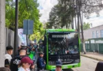 Las líneas de RTP al Estadio Banorte presentaron retrasos y aglomeraciones. (@SoyMrMoney)