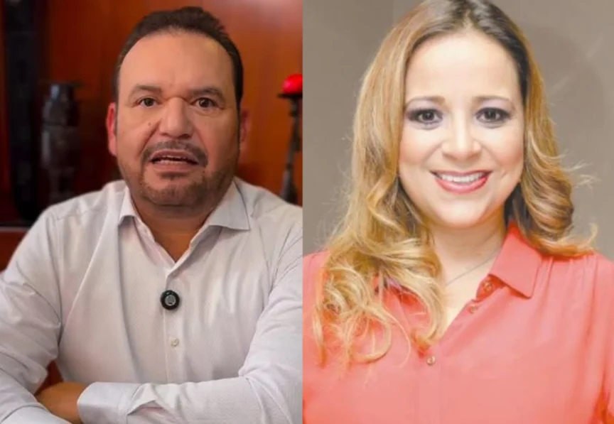 Alejandro López Caballero y Flor Ayala.