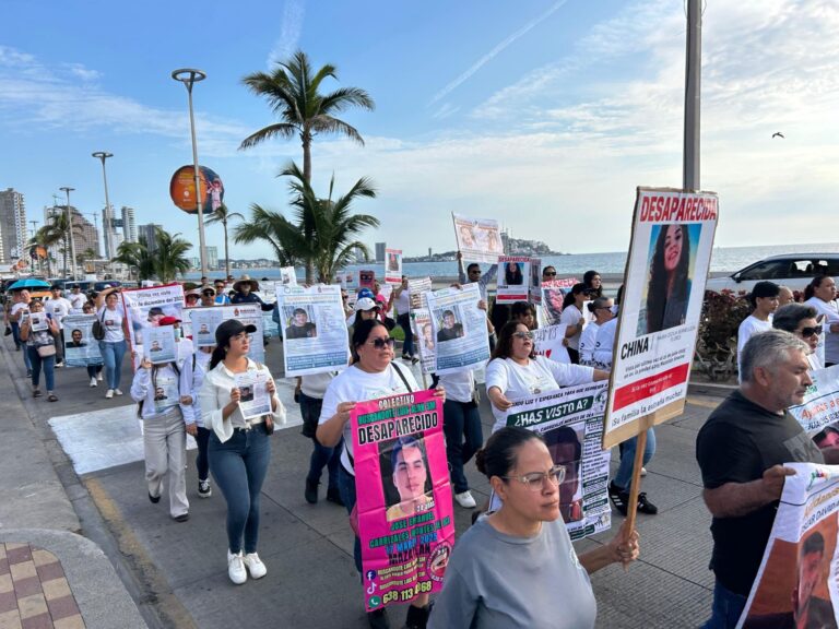 Protestas en Sinaloa por crisis de desaparecidos. (Cuartoscuro)