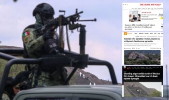 Medios globales cuestionan la seguridad en Teotihuacán tras ataque armado