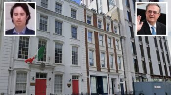 Hijo de Ebrard vivió de gratis en la embajada de México en Reino Unido