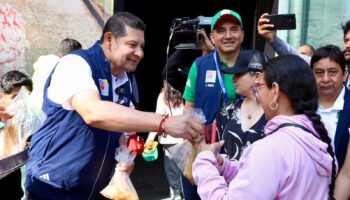 Armenta minimiza abucheos en Puebla: “hay protestas en todo el mundo”