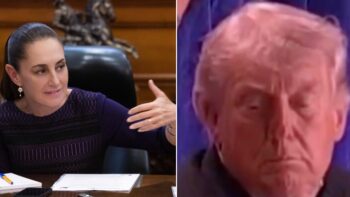 Sheinbaum se congratula de que Trump está bien