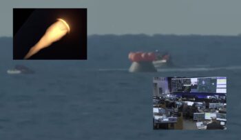 ¡Splashdown! Astronautas de Integrity amerizan sanos y salvos