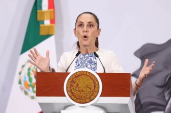 La presidenta Claudia Sheinbaum confirmó que se le proporcionaron escoltas a Rocha Moya. (Cuartoscuro)