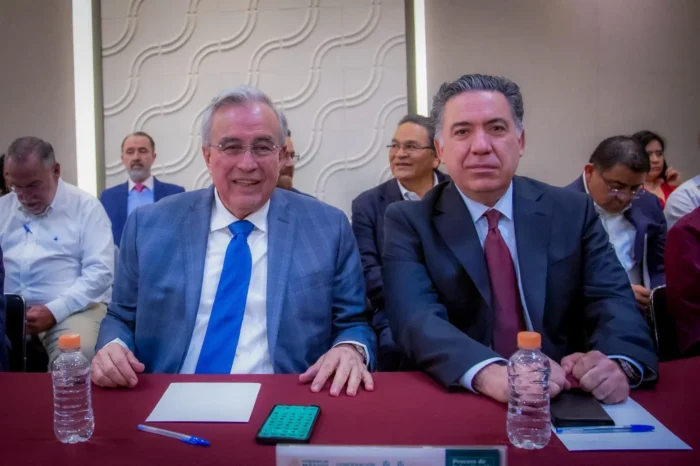 Rubén Rocha Moya y Enrique Inzunza.