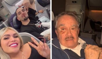 Pedro Sola se baja de vuelo de Aeroméxico por daño en parabrisas