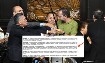 Senado apapacha a camarógrafo de Noroña con 1.2 millones de pesos Senado apapacha a camarógrafo de Noroña con 1.2 millones de pesos