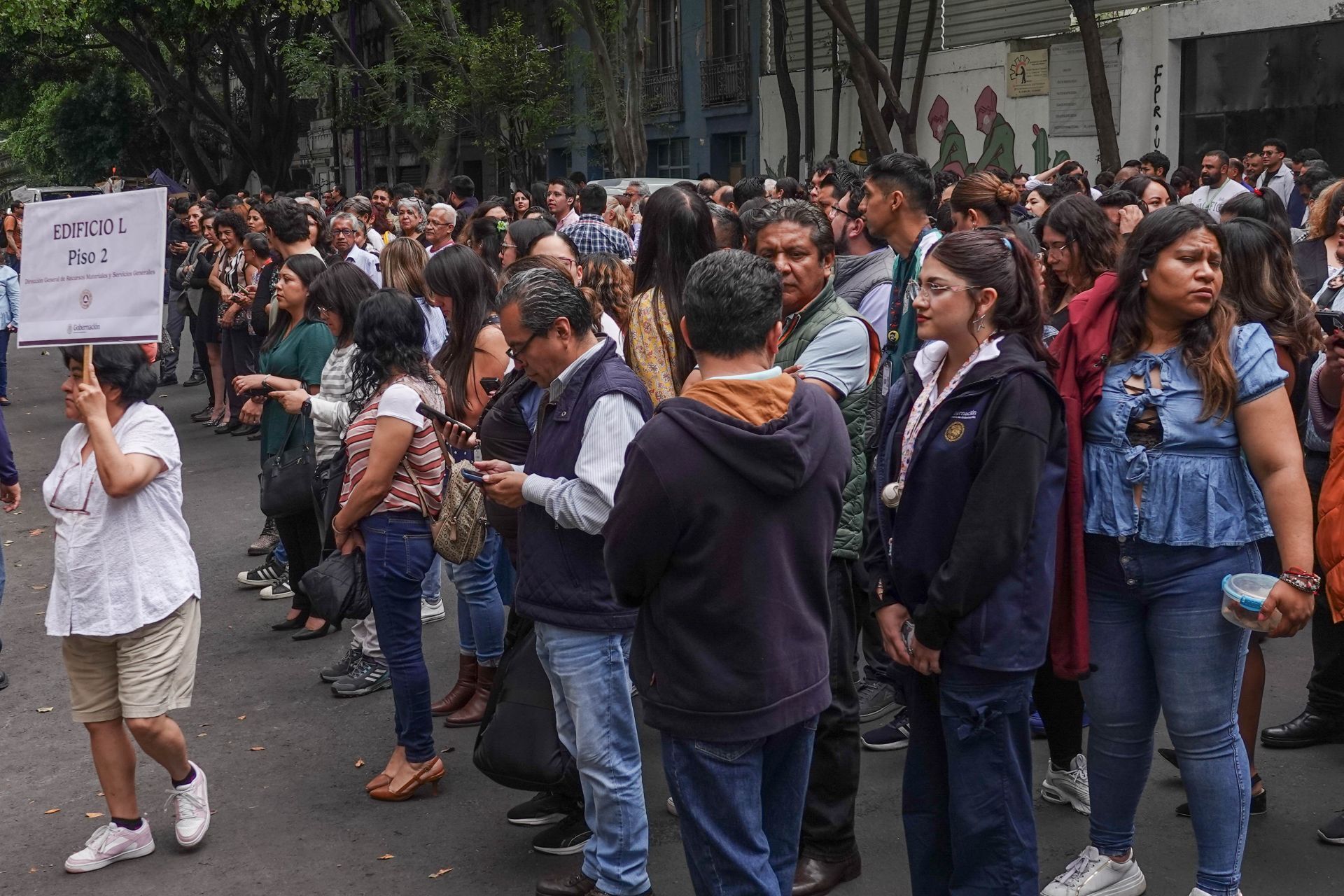 Sorprende sismo de 5.2 a la Ciudad de México. (Cuartoscuro)