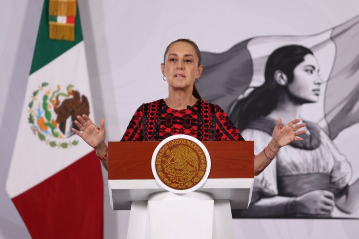 La presidenta Claudia Sheinbaum no garantiza que funcione el Fan Fest del Zócalo mañana jueves. (Cuartoscuro) La presidenta Claudia Sheinbaum no garantiza que funcione el Fan Fest del Zócalo mañana jueves. (Cuartoscuro)