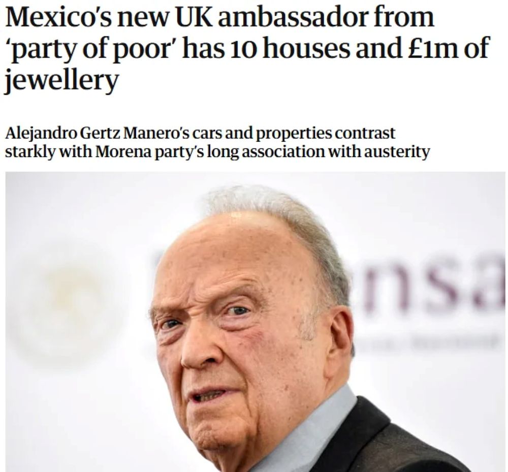 Alejandro Gertz en The Guardian.