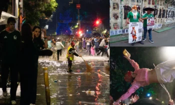 La noche de la euforia verde: el 3-0 mundialista que festejó entre tormentas y anti-monumentos La noche de la euforia verde: el 3-0 mundialista que festejó entre tormentas y anti-monumentos