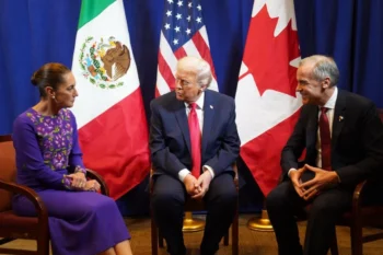 Claudia Sheinbaum tendrá su segundo encuentro cara a cara con Trump el domingo en Nueva York. Claudia Sheinbaum tendrá su segundo encuentro cara a cara con Trump el domingo en Nueva York.