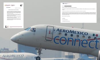 Tras investigación de EMEEQUIS, Aeroméxico compensará a pasajeros de vuelo varado por más de 14 horas y finalmente cancelado; mantiene que la causa fue el clima y evita revelar los términos Tras investigación de EMEEQUIS, Aeroméxico compensará a pasajeros de vuelo varado por más de 14 horas y finalmente cancelado; mantiene que la causa fue el clima y evita revelar los términos